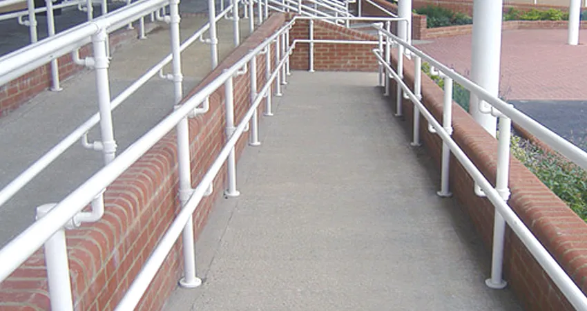 Path Rails Dme Kee Klamp® Access Disability Railing - Handrails Compliant with ...