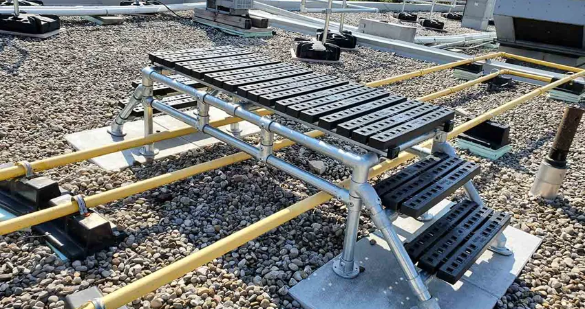 Kee® Step Mini Stepover - For Smaller Rooftop Obstacles - Kee Safety